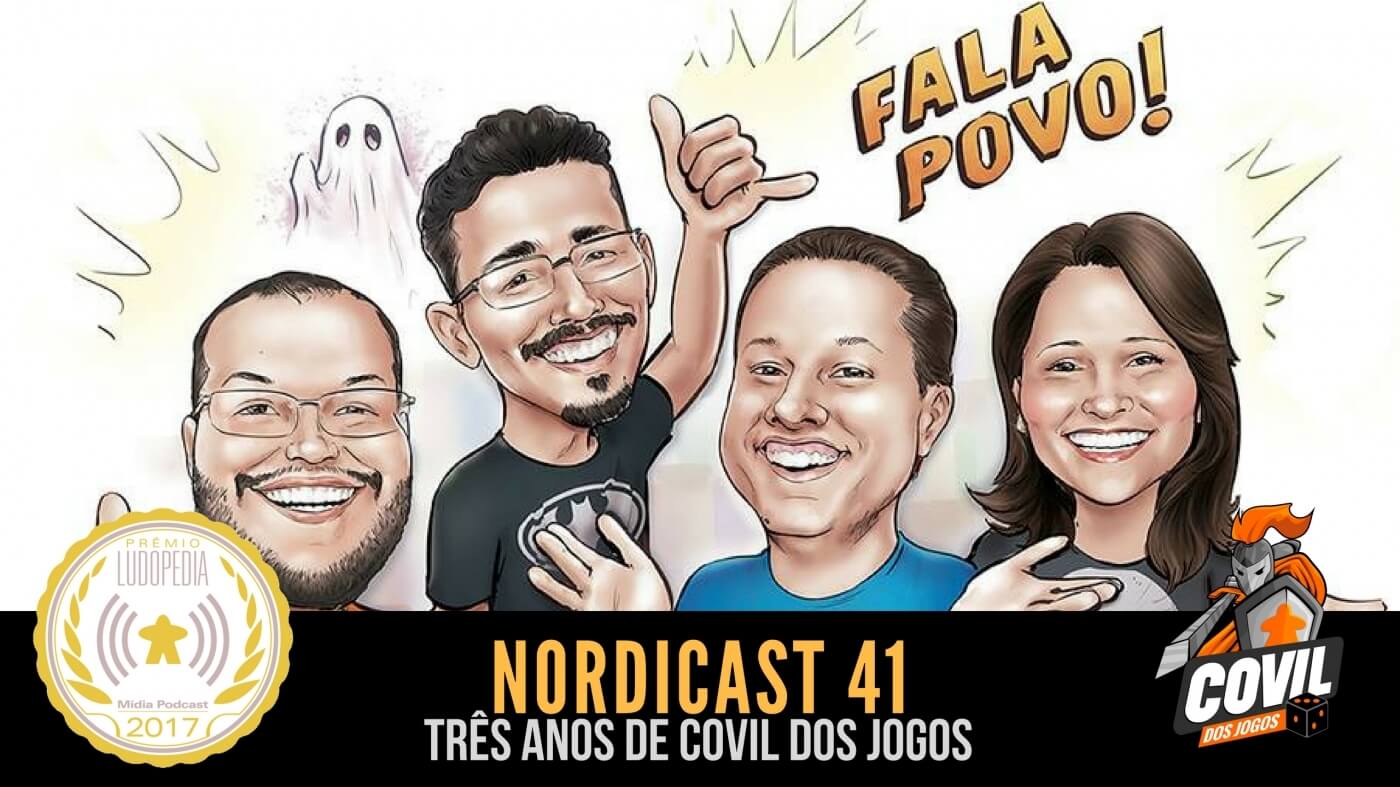 Nordicast 41 - Três Anos de Covil dos Jogos episode artwork
